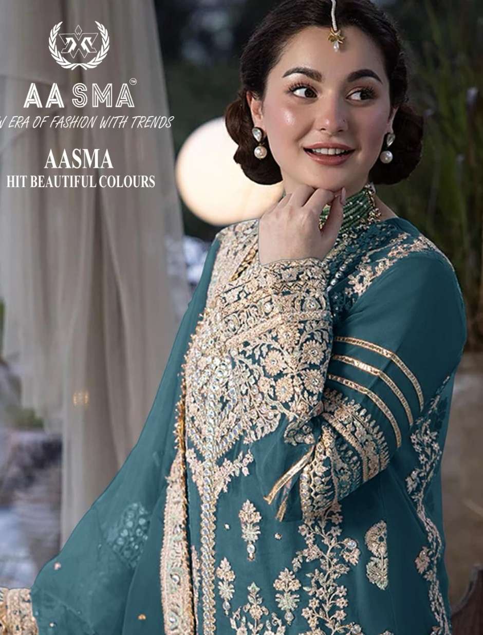 D No -203 HIT DISGINE Semi Stitched by AASMA